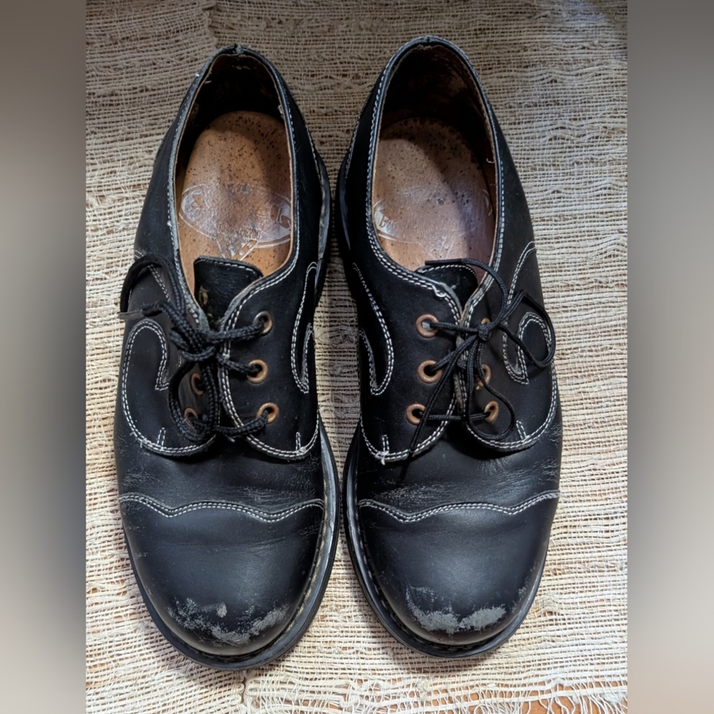 John Fluevog Angel Gibson Swirl Oxford Shoes Men's Size 6